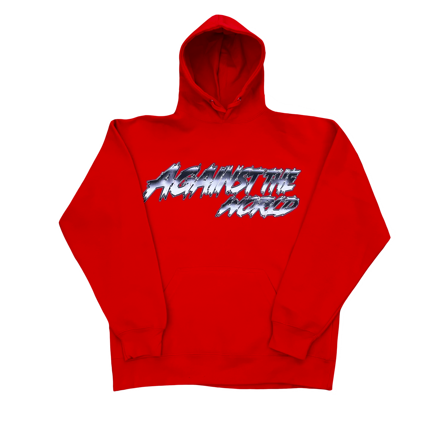 CHROME HEAVY HOODIE (RED)
