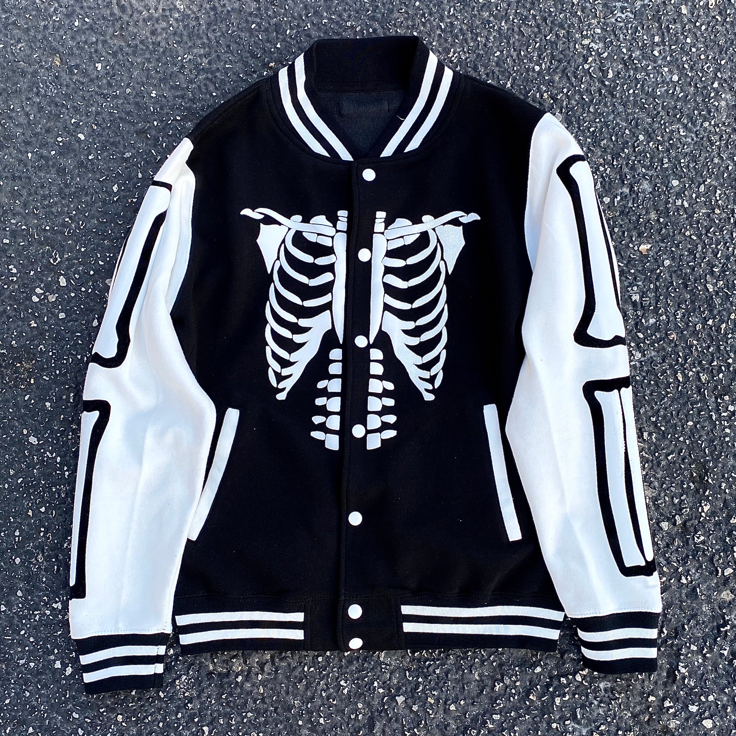 Bones Varsity Jacket – TheStreetWearOutlet