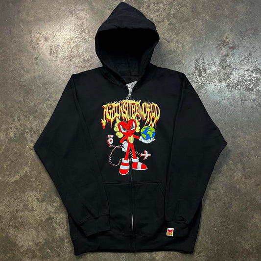 THE WORLD IS MINE ZIP UP