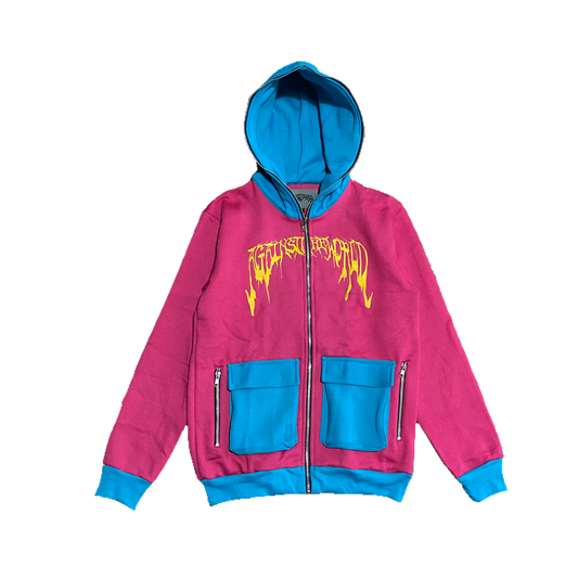 CARGO FULL ZIP (PINK)