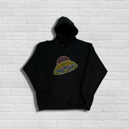 ATW K!RBY UFO RHINESTONE HOODIE