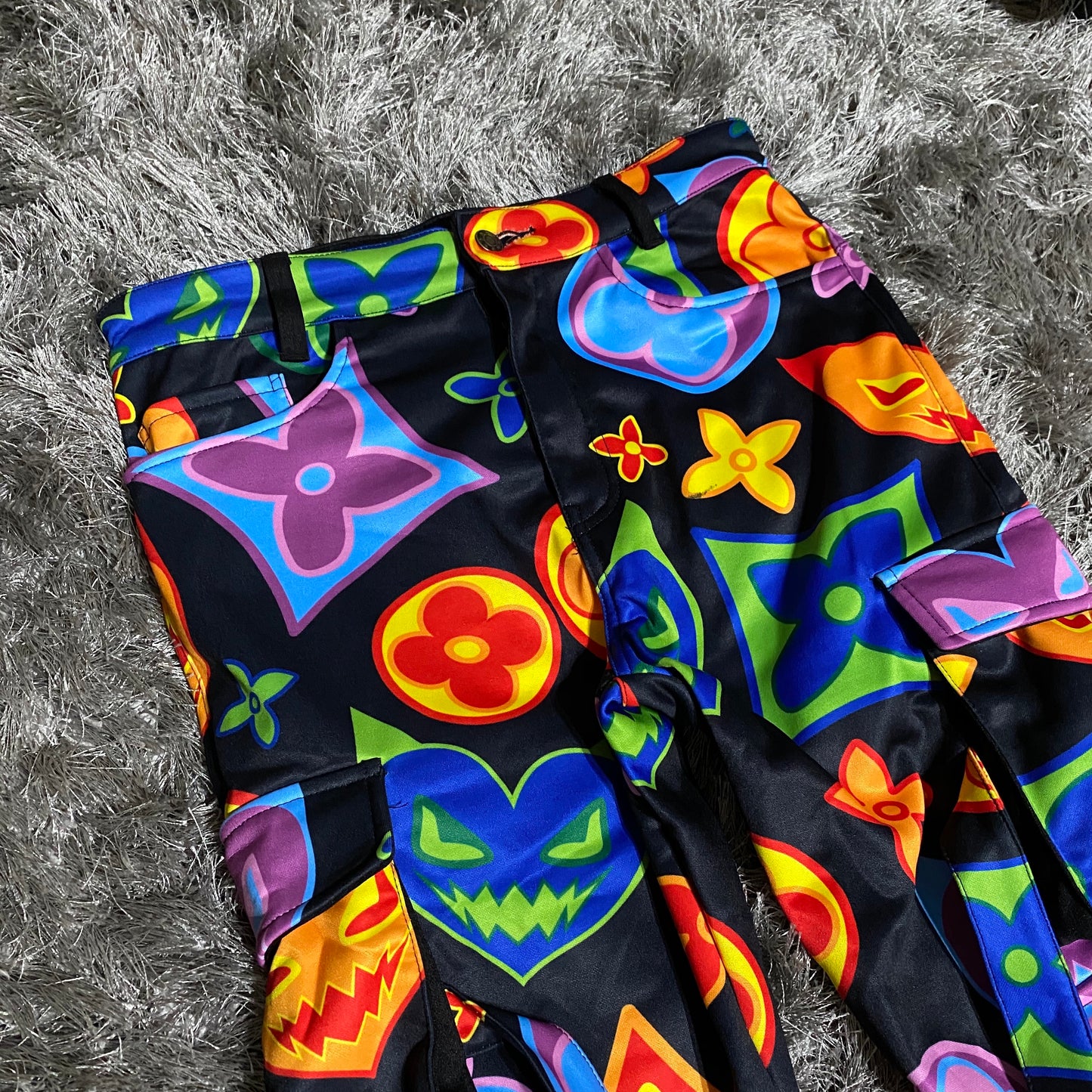 DARK MONOGRAM EXTENDED PANTS