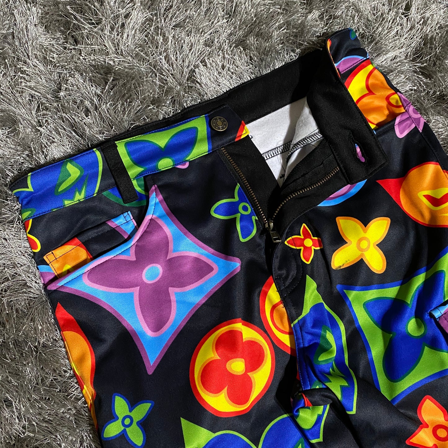DARK MONOGRAM EXTENDED PANTS