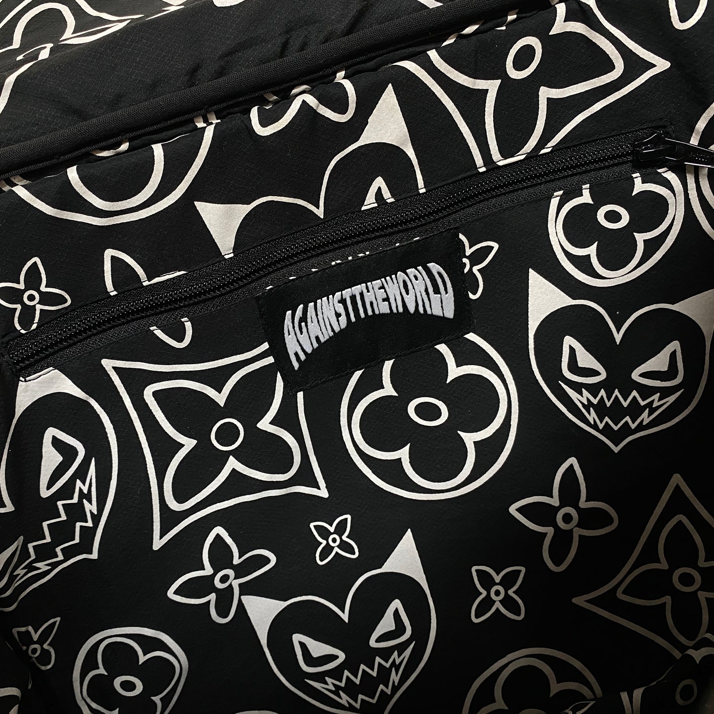 Dark Monogram Messenger Bag