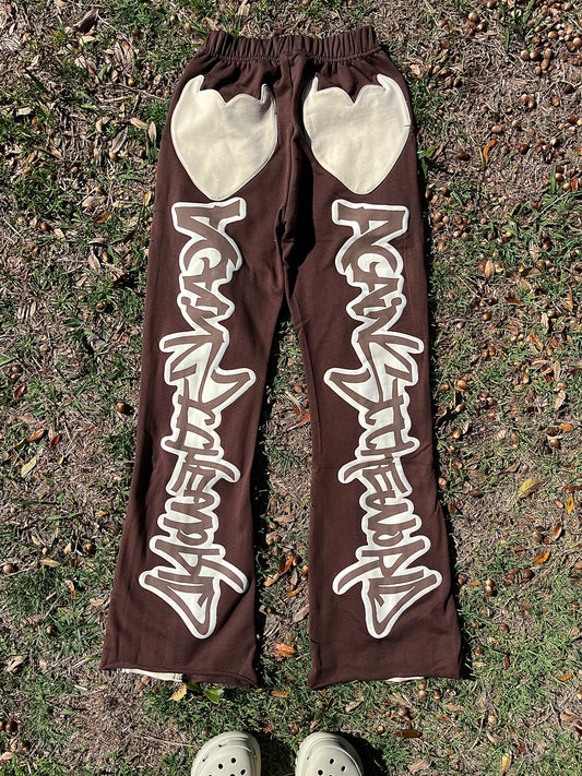 AGAINSTTHEWORLD SWEATS (MOCHA)