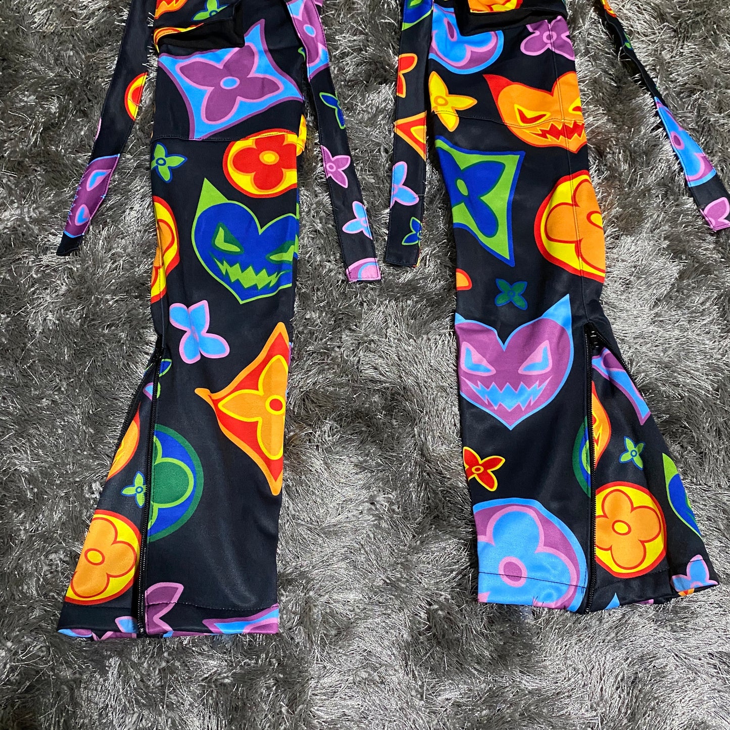 DARK MONOGRAM EXTENDED PANTS
