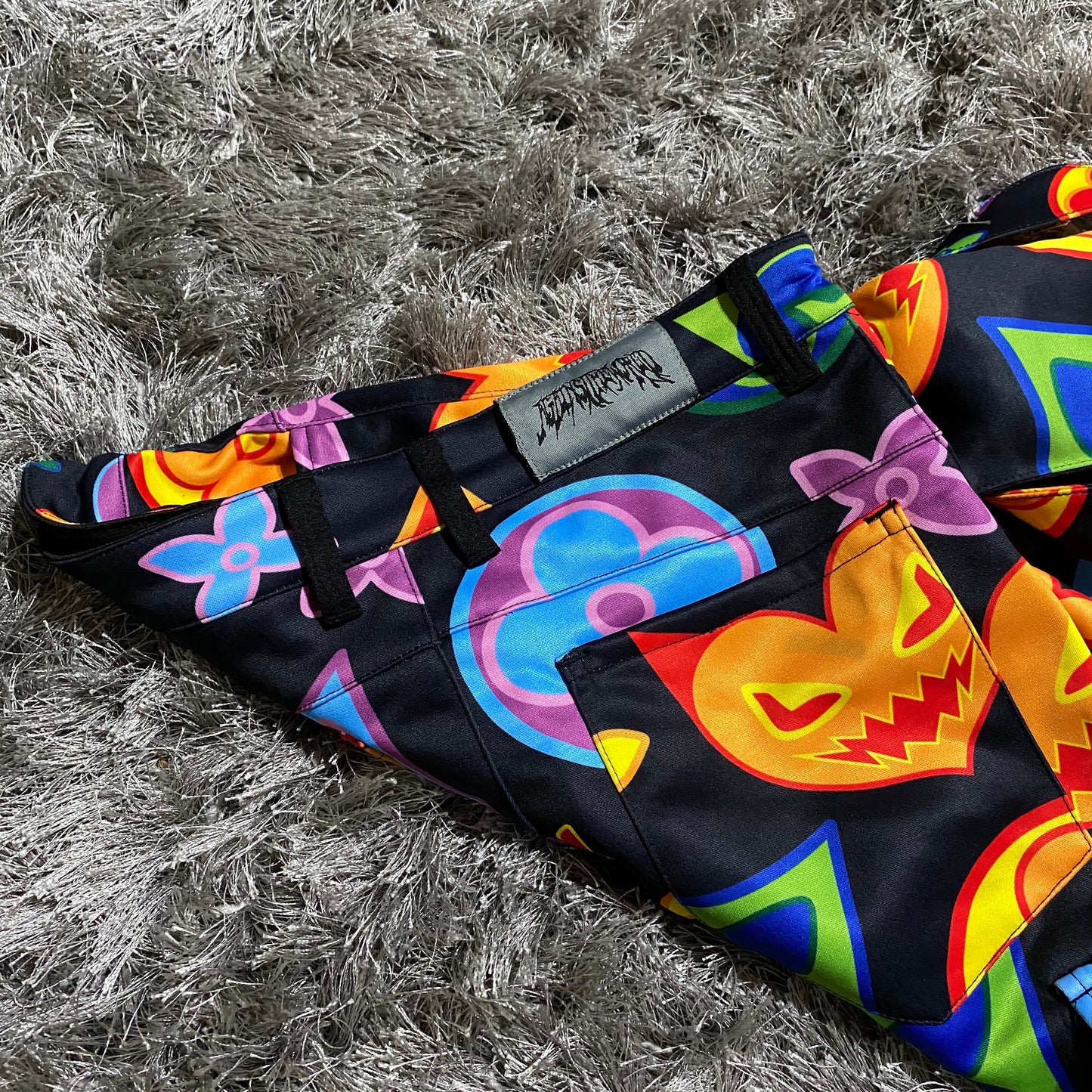 DARK MONOGRAM EXTENDED PANTS